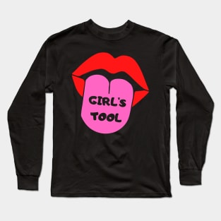 Valentines Girls Long Sleeve T-Shirt